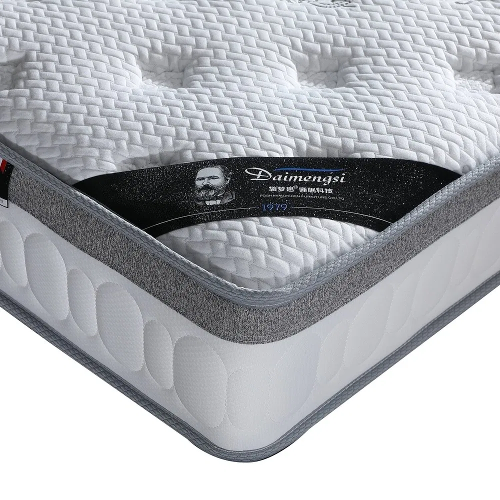 High-Carbon Steel Coil Personalized Customization Compressed Spring Mattress for High-End Apartments