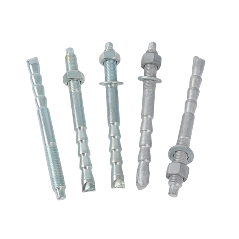 High Strength Galvanized Carbon Steel Grade 5.8/8.8/10.9/12.9 Inverted Cone Chemical Anchor Bolt