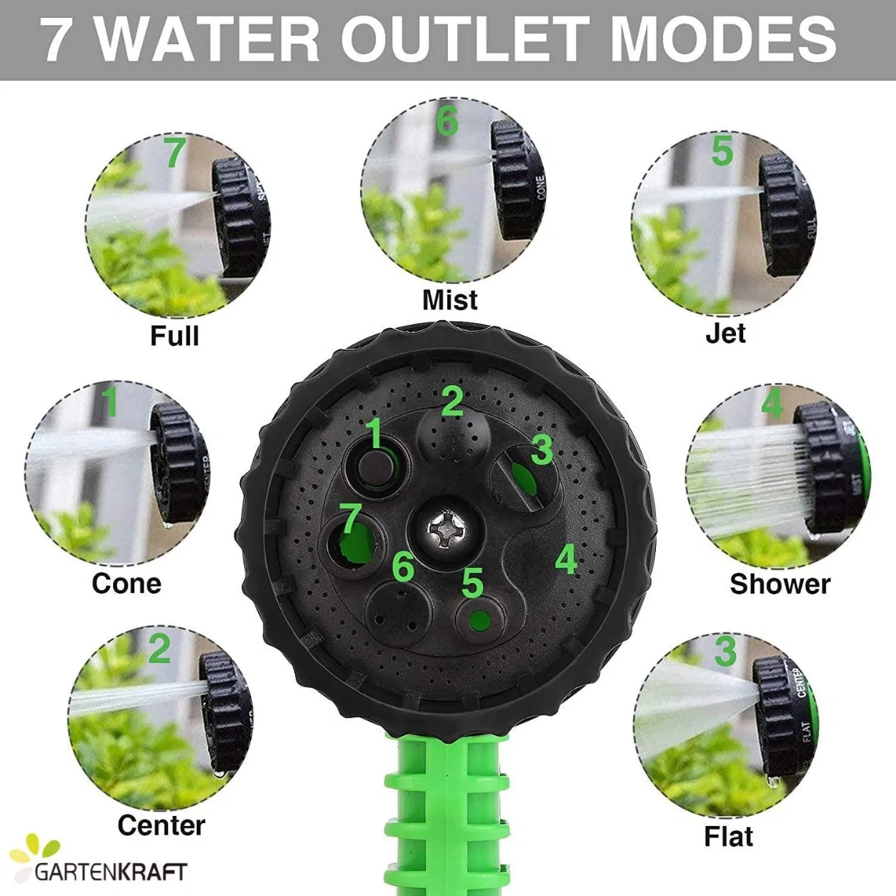 Irrigation Accessories Magic Hose with Spray Gun