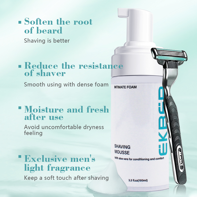 Softening Beard Shaving Cream Shaving Mousse