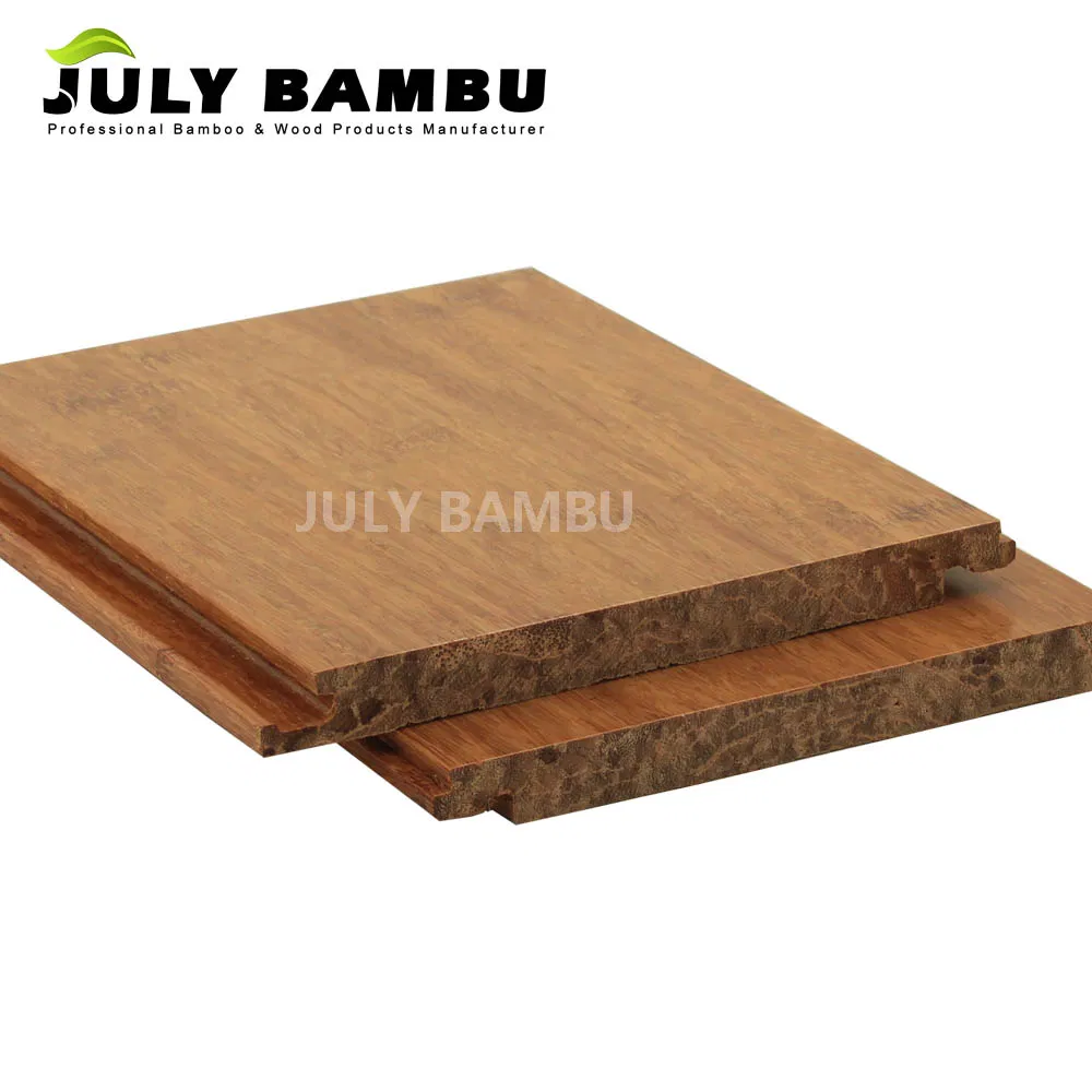 China Supplier Carbonized Color 14mm Bamboo Hardwood Flooring for Sale