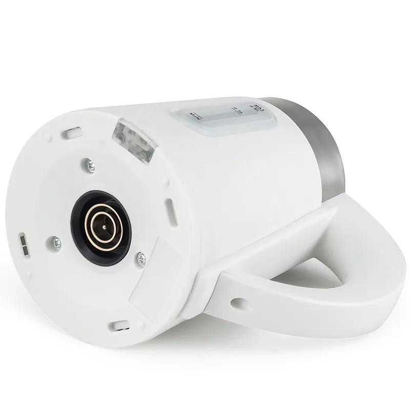 800ml 800W Translucent Water Window Auto Power off Control Temperature Double Wall Stainless Steel Electric Kettle