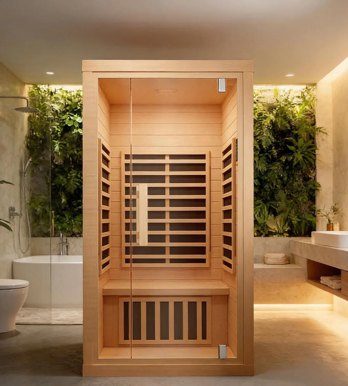 Инфракрасная сауна EV-004p из канадской тсуги на 2 персоны