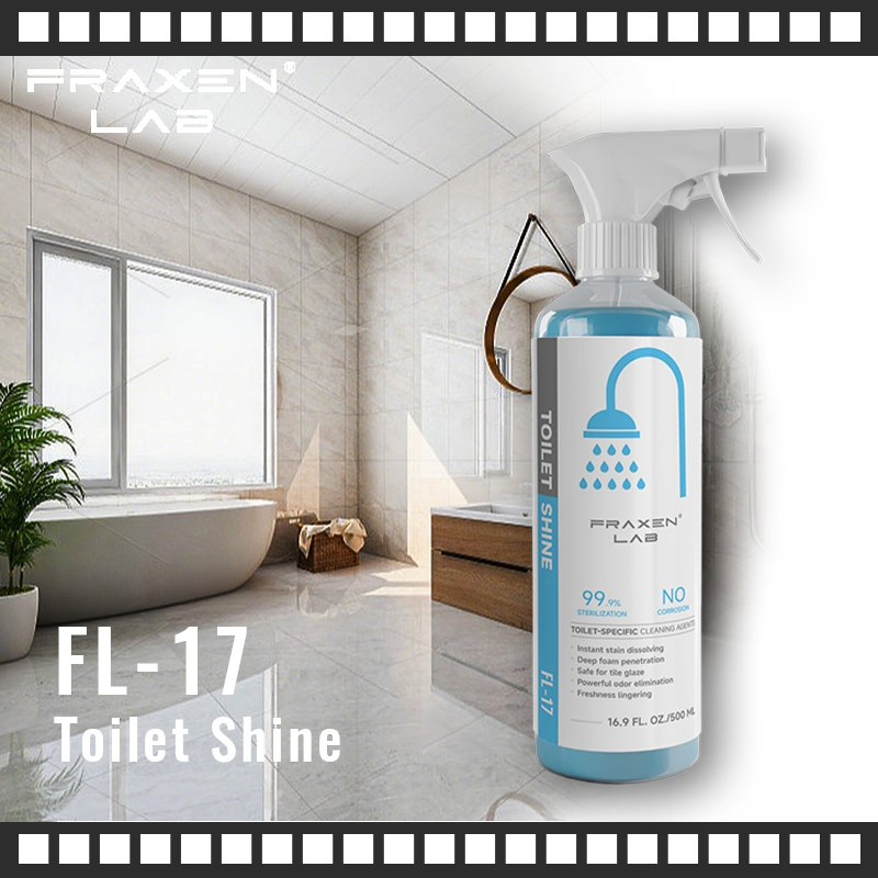 Fraxen Lab Efficient Bathroom Toilet Bowl Cleaner with Deep Cleaning Degerming Fragrance Deodorizing Descaling for Household Chemical Detergent