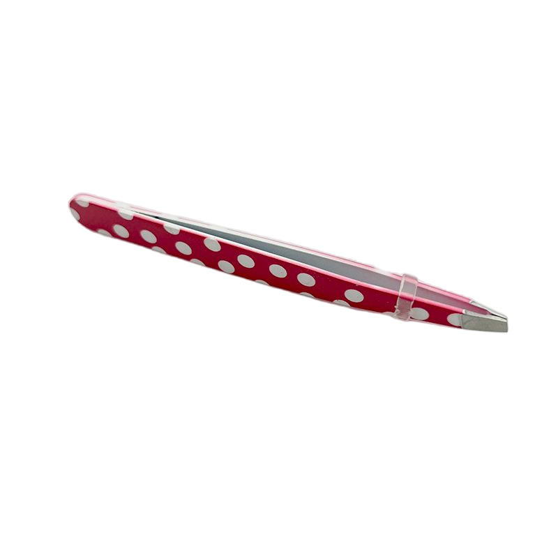 Customized Precision Slanted Stainless Steel Eyebrow Tweezer for Perfect Shaping
