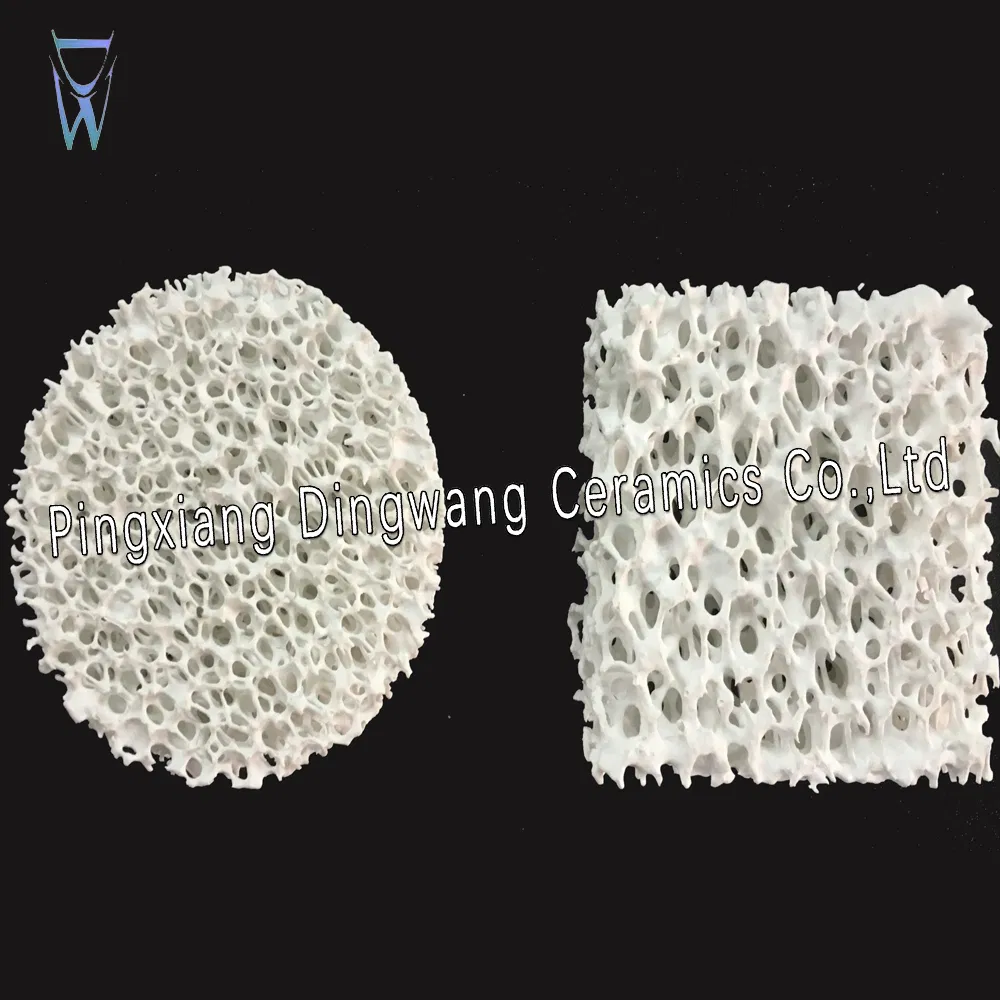 Пористый керамический фильтр Alumina Zirconia SiC