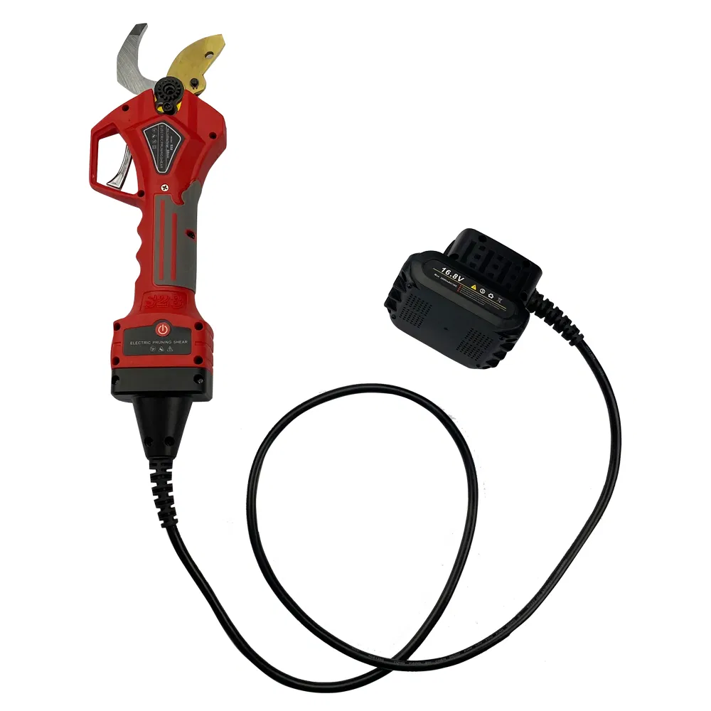 Аккумуляторный секатор электрический телескопический 30 мм