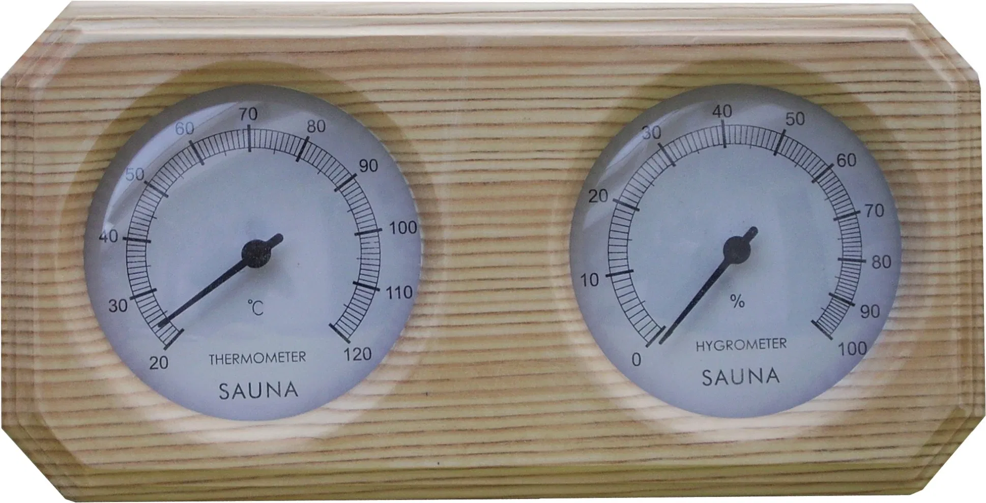 Wooden Thermometer Hygrometer Sauna Thermo-Hygrometer Factory Price