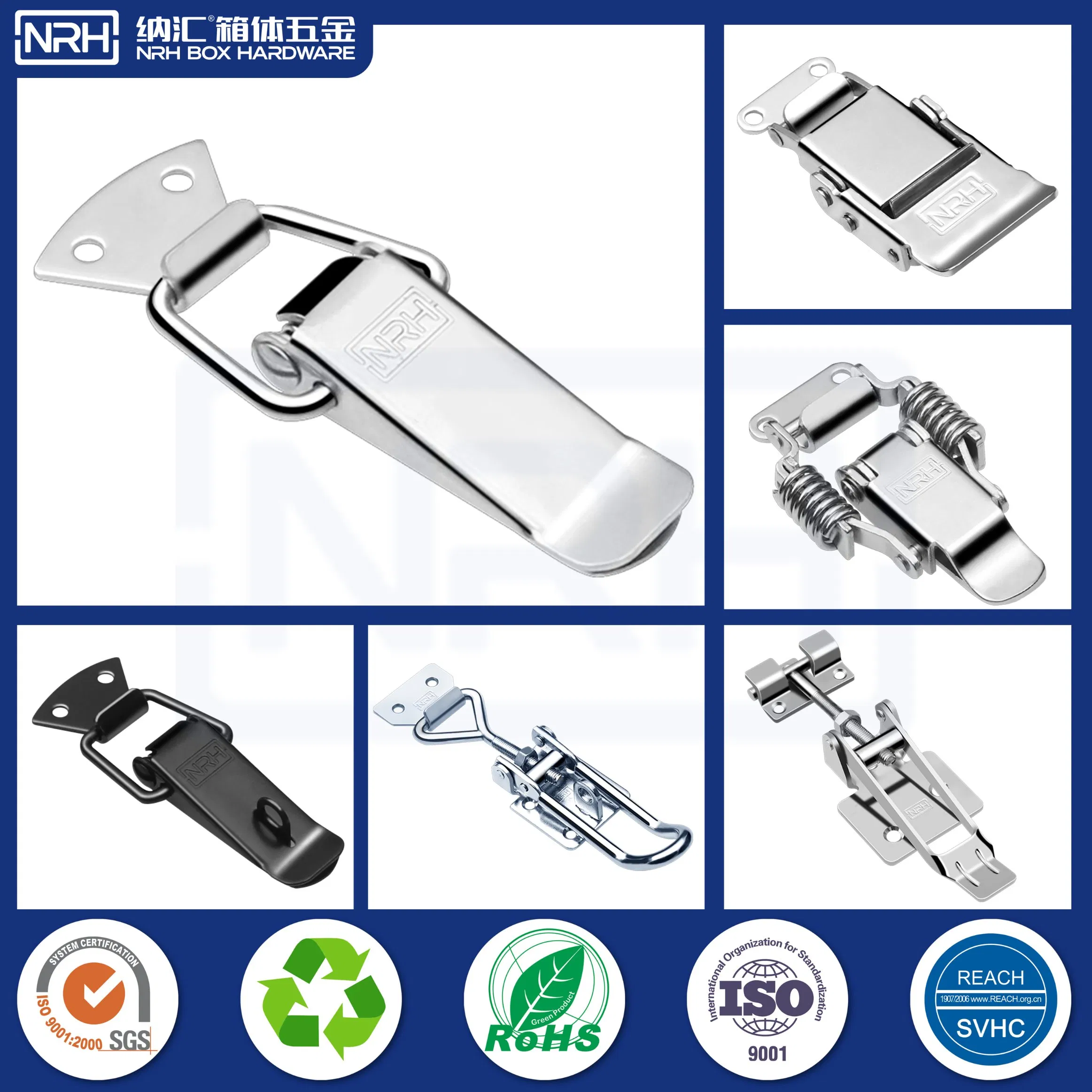 High-Strength Toggle Latch Nrh 5101 for Industrial Steel Toolboxes with ISO9001