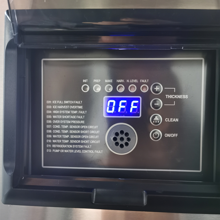 Jsk-1000p Commercial Air Cooling Ice Crystal Ice Machine Coffee Shop Cube Ice Maker