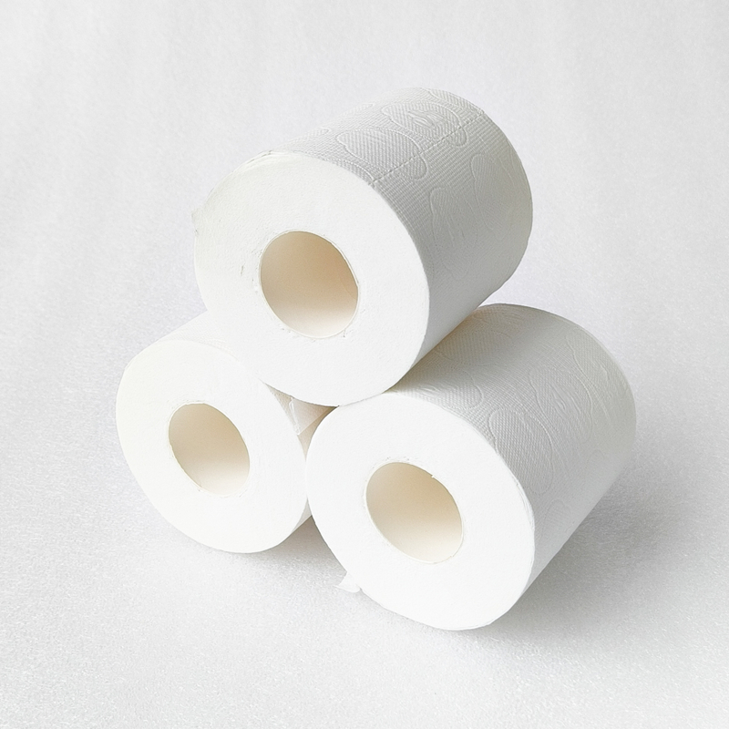 Eco Package Bamboo Toilet Paper Jumbo Bathroom Tissue Toilet Roll OEM