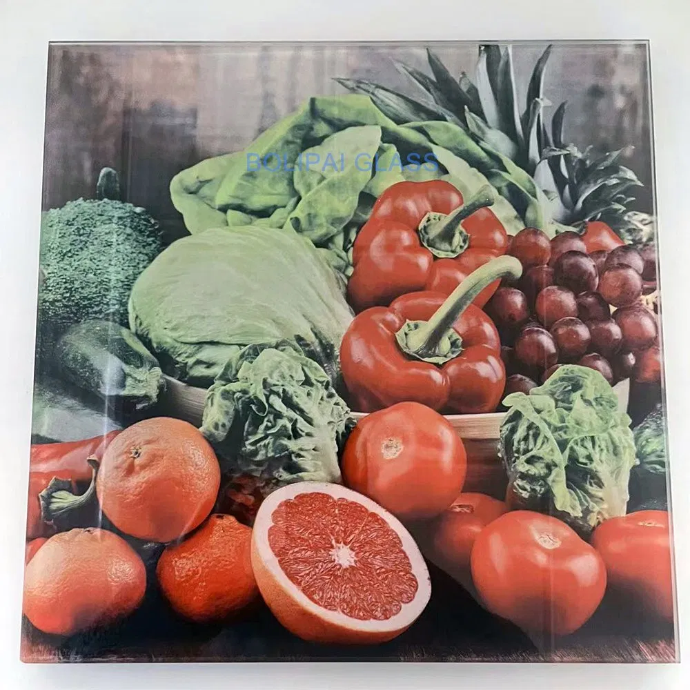 Custom Bengal India UV Printing Refrigerator Glass Panel