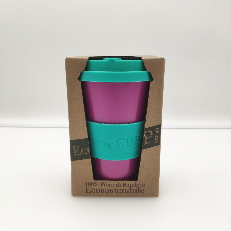 Экологичная кружка из бамбука для напитков, 400 мл
