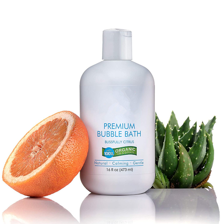 100% Premium Organic Nourishing Moisturizing Baby Bubble Bath