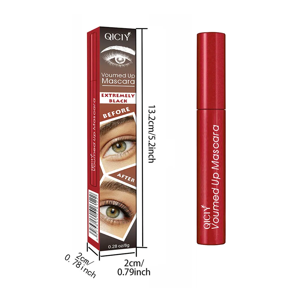 8g Not Easy to Smudge Lengthening Eyelashes Curling Thickening Mascara