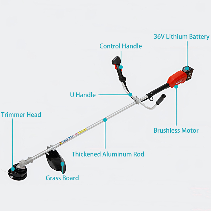 Electric Mower Power Tools Brush Cutter for Garden and Agricultural Machinery