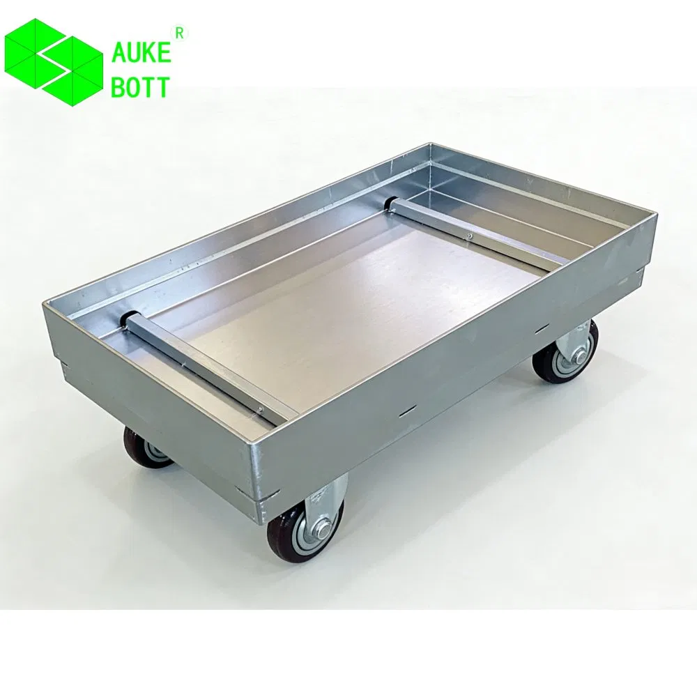 Galvanized Steel Stackable Material Dolly for Efficient Internal Logistics Systems