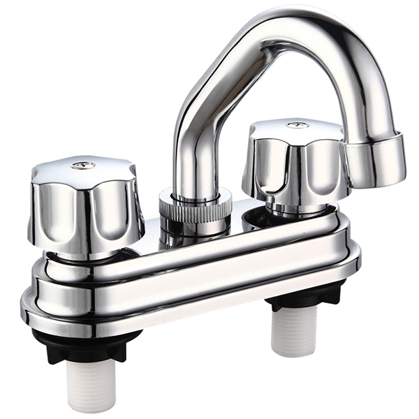 4" ABS Plastic Basin Faucet with Chrome Finish