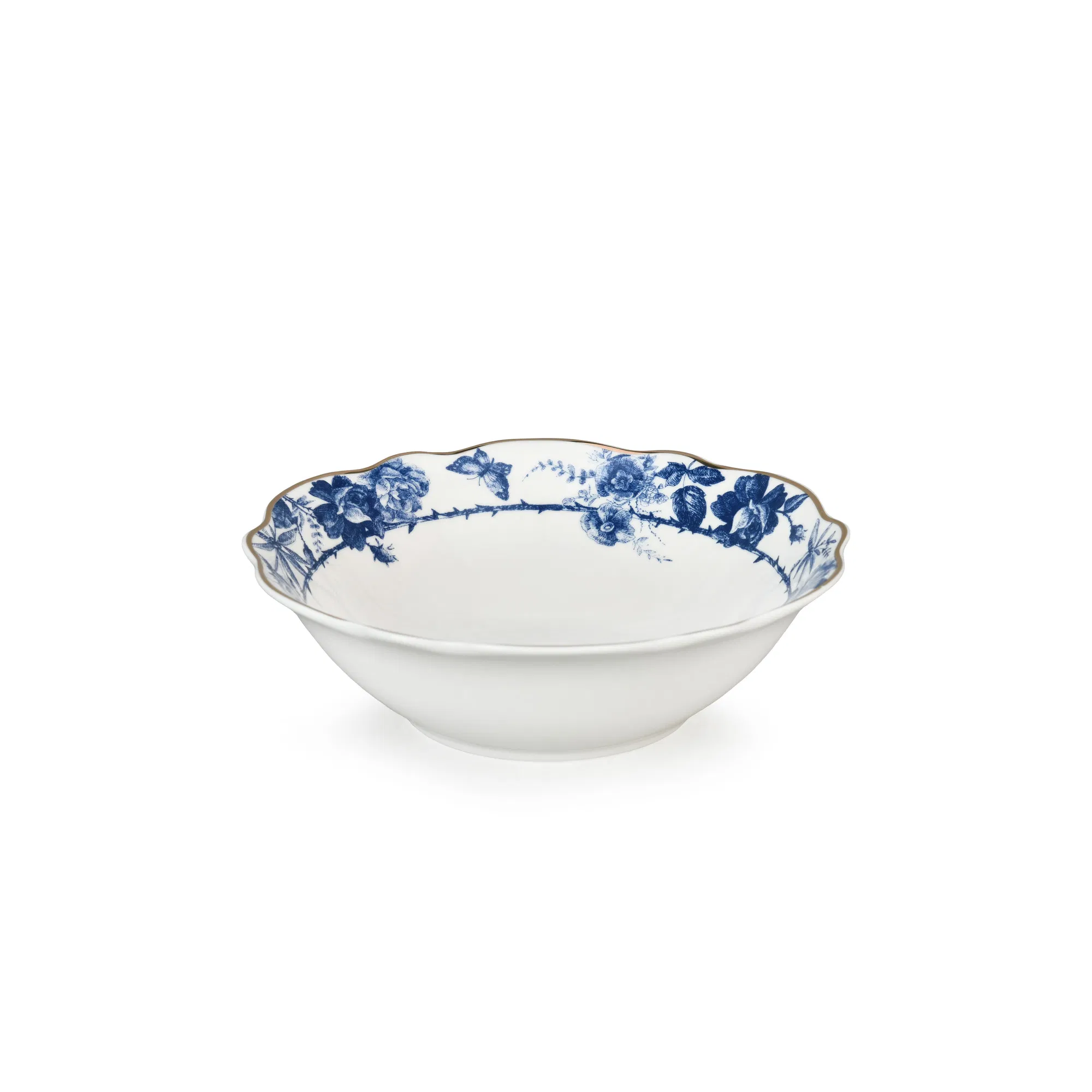 Elegant Floral Shaped Ceramic Soup Bowl for Stylish Dining