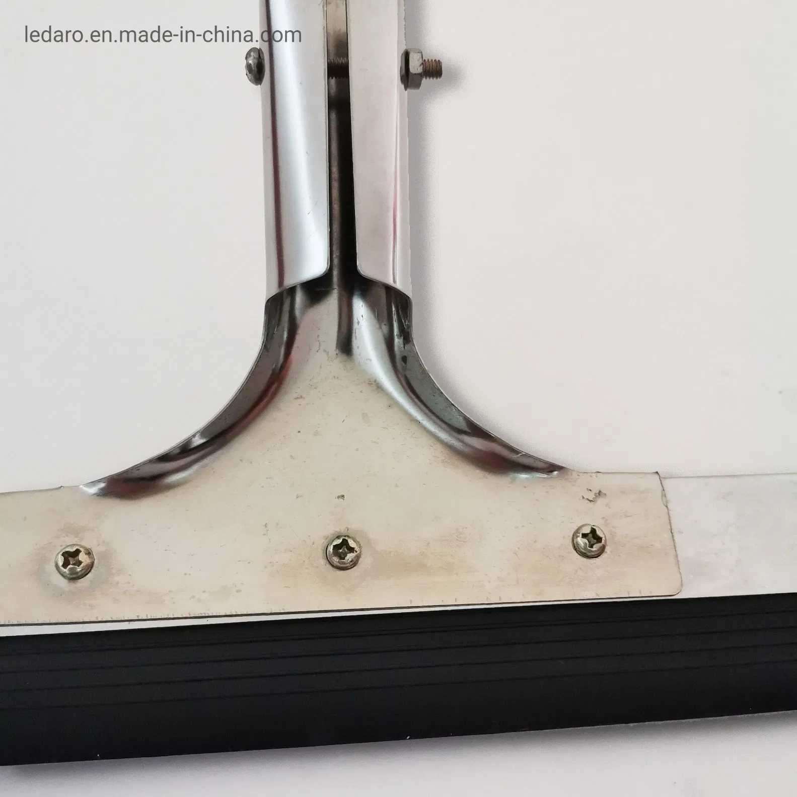 68 Cm Professional Squeegee with Black Durable Moss Rubber for Cleaning Concrete Wood Tile Floor