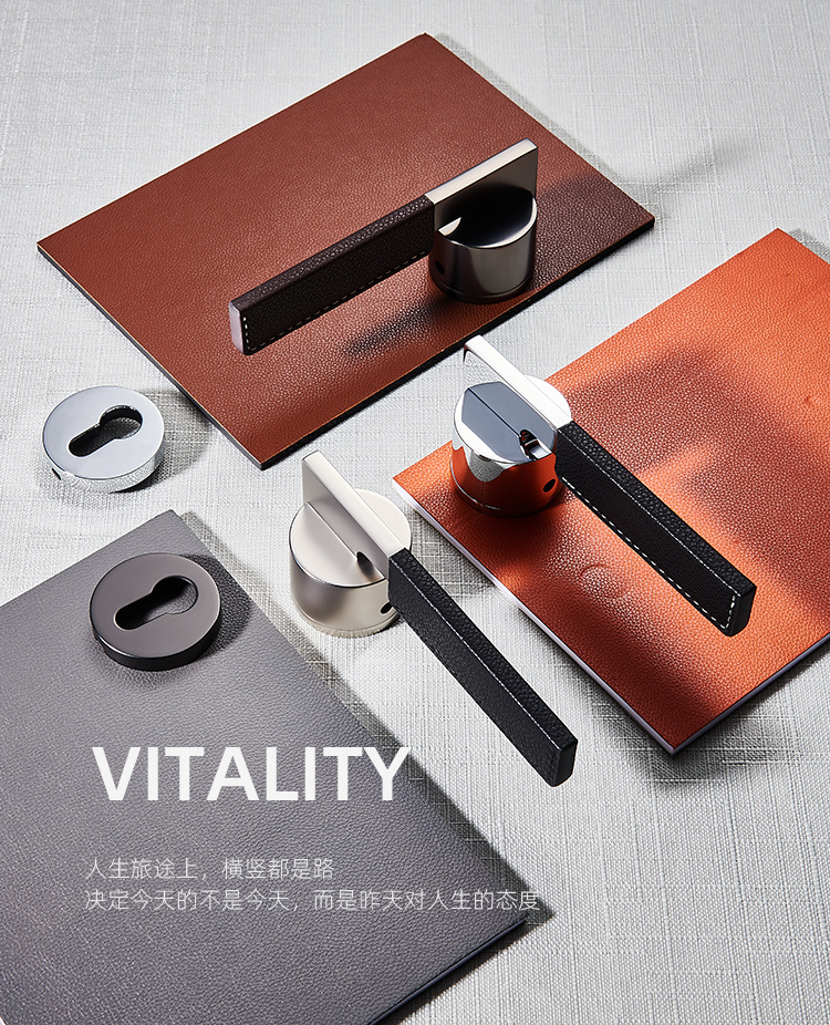 Simple Desin /Beautifully Carved Handle Door Lock
