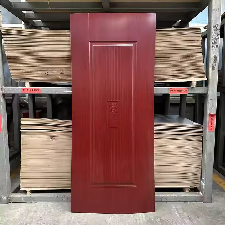 White Primed Door Skin Melamine HPL Door Skin