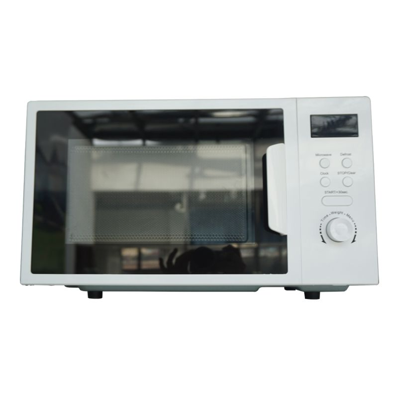 20L Black&White Microwave Oven for Home