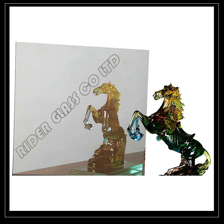 3-6mm Clear Soft Blue Coating Reflective Glass