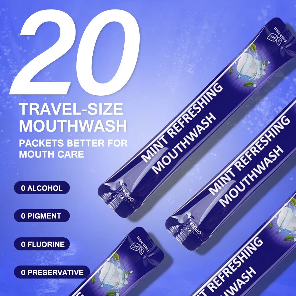 Portable Oral Care Mouthwash - Fresh & Alcohol-Free