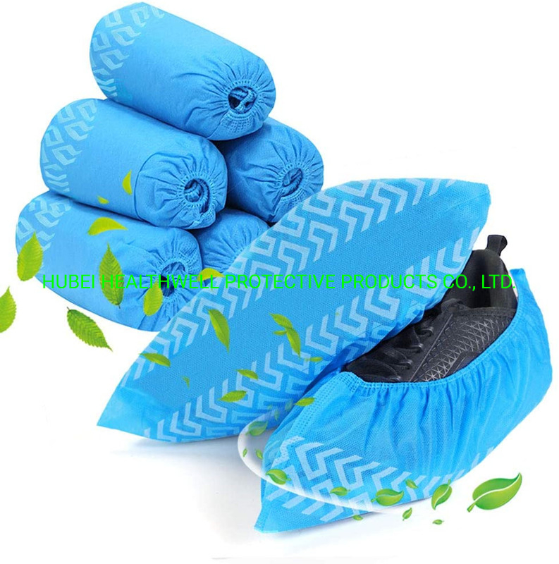 The High Quality Shoe Covers Made From Thicker Heavy Duty Non-Woven 42g Polypropylene