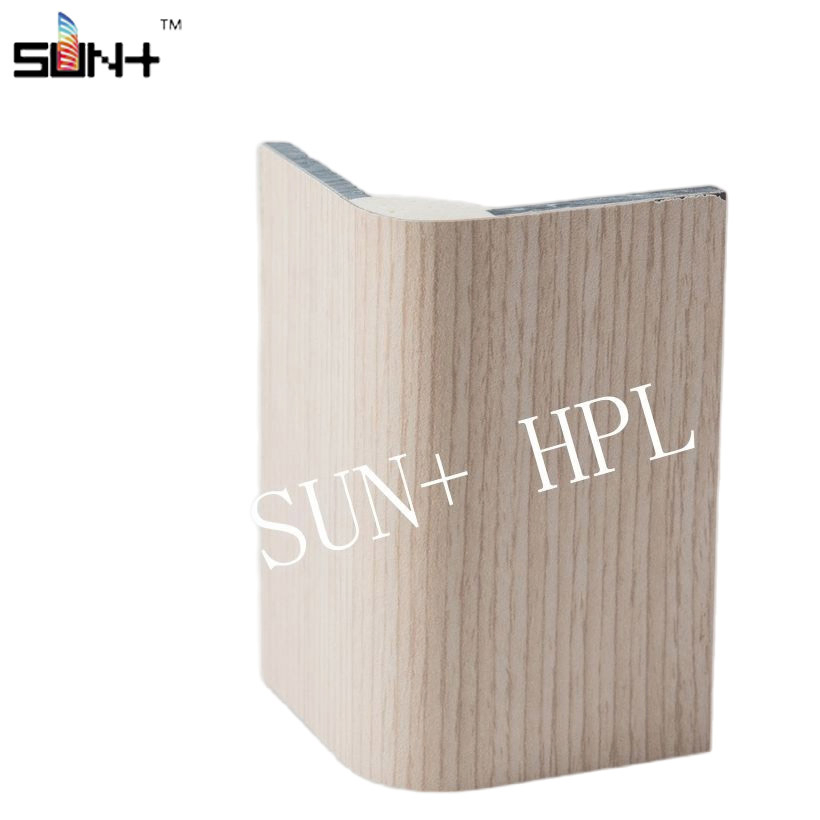 0.5mm Post Forming Counter Cabinet Table Furniture Corner Laminated Worktop Decorative High-Pressure Laminate Bendable Fireproof HPL