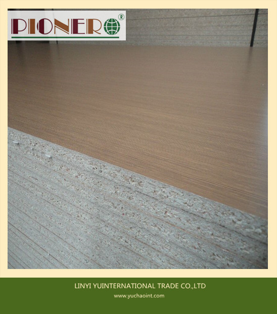 High Quality 9 mm Melamine Faced Particle Board From Linyi China