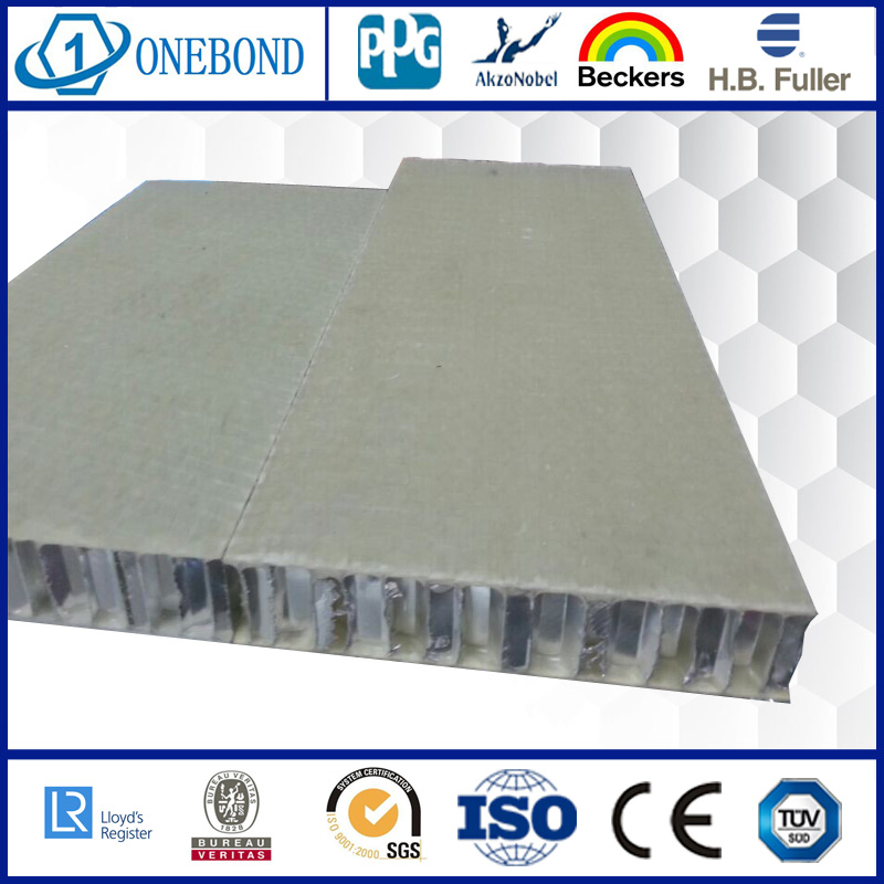 FRP Glass Fiberglass Aluminum Honeycomb Panel for Decoration Sanwich Panel
