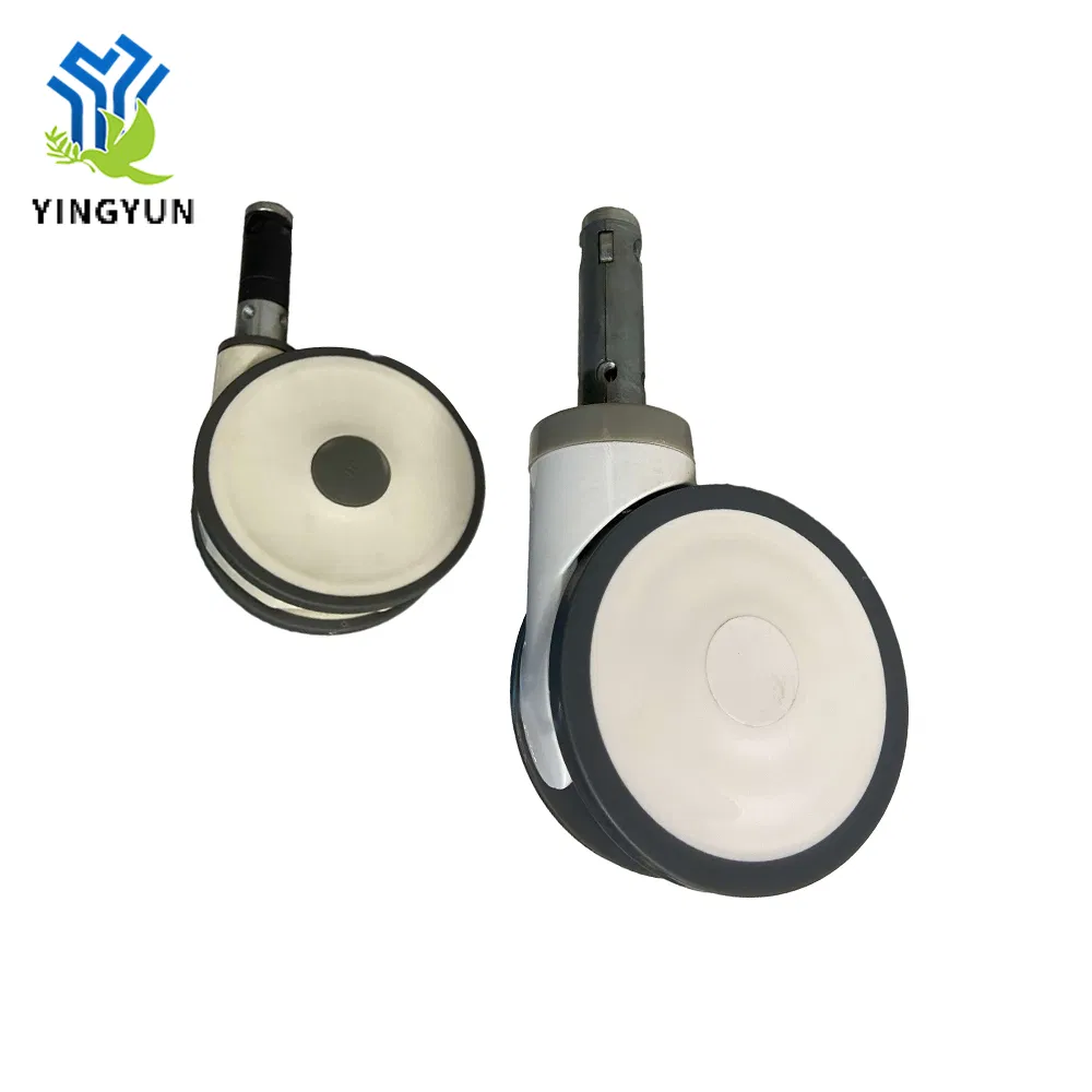 125mm 150mm Central Lock Hospital Medical Bed Castor Trolley Wheel Caster