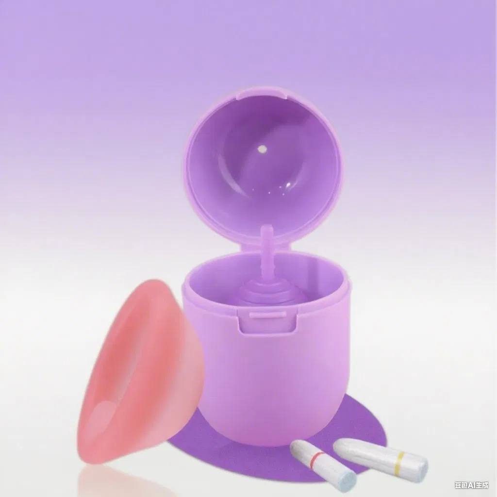 Top-Sale Sterilization Case Box High Temperature Microwave Heating Menstrual Cup Sterilizer Cupmate Clean Copa Menstrual Cup