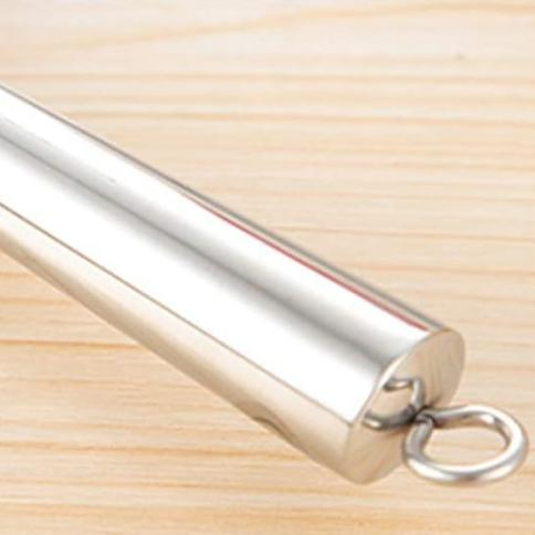 Heavybao High Quality 8oz Stainless Steel Ice Scoop Set for Barware Serving with 1.2mm Thickness