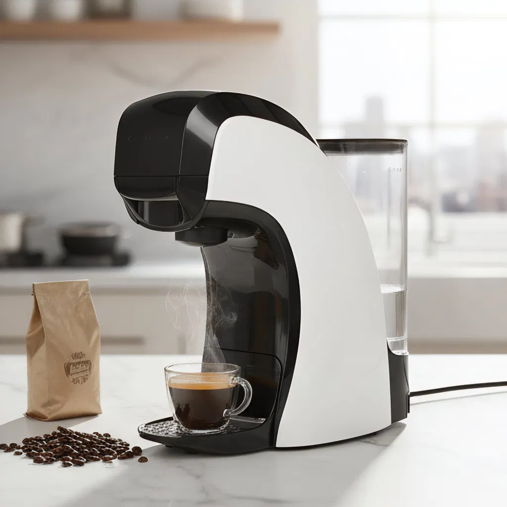 Coffee Maker with Milk Frother