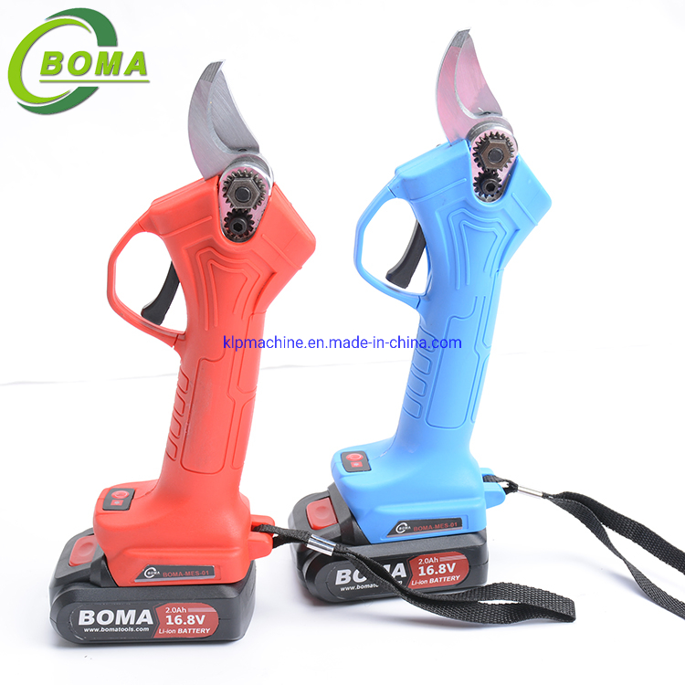 Garden Electric Pruner Cordless Battery Powered Pruning Shears Electric Shearing Machine