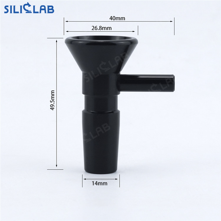 Smoking Accessories Aluminum Alloy Smoking Tobacco Bowl 14mm Glass Water Pipe Bowl