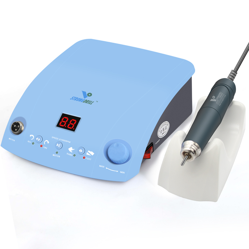 Polishing Unit Electric Lab Micromotor Qz60 107 Double Lock Nail Drill Handpiece Handle Dental Lab Micromotor