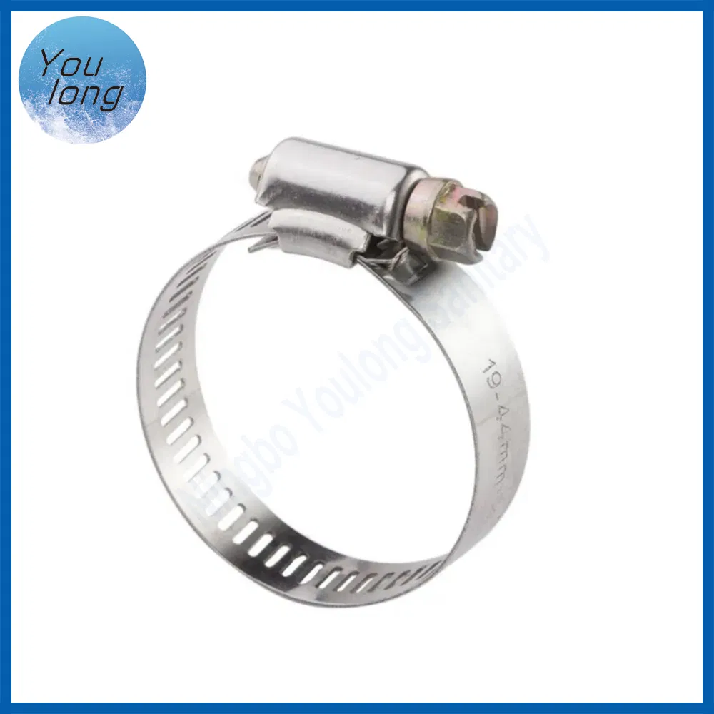 Stainless Steel American Type Hose Clamps for Diesel Engine