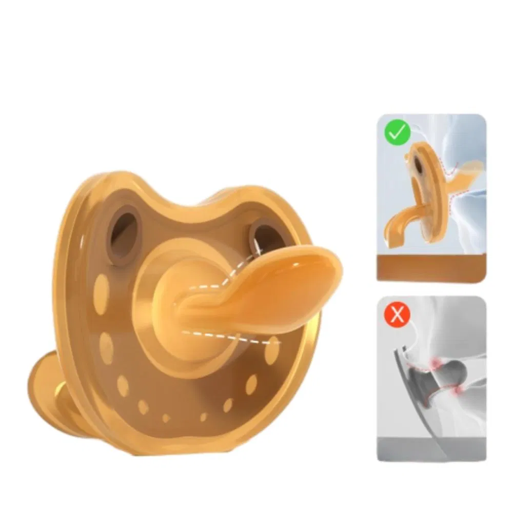 Best Selling Soothing Silicone Pacifier Orthodontic Newborn Baby Night Sleep Teether
