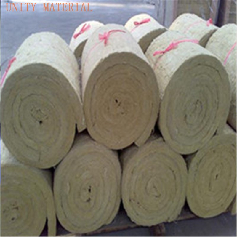 No Asbestos 100-500c Temp Thermal Insulation, Fireproof, Waterproof Sound Insulation Basalt Rock Wool Roll