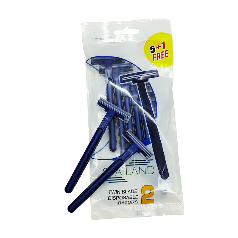 Manufacture Stainless Steel Razor Twin Blade Manual Disposable Shaving