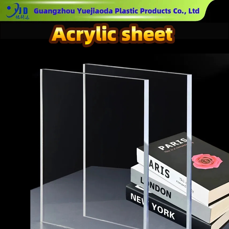 Transparent Acrylic with an Unbreakable Shape, Transparent Acrylic Plastic Material Board,