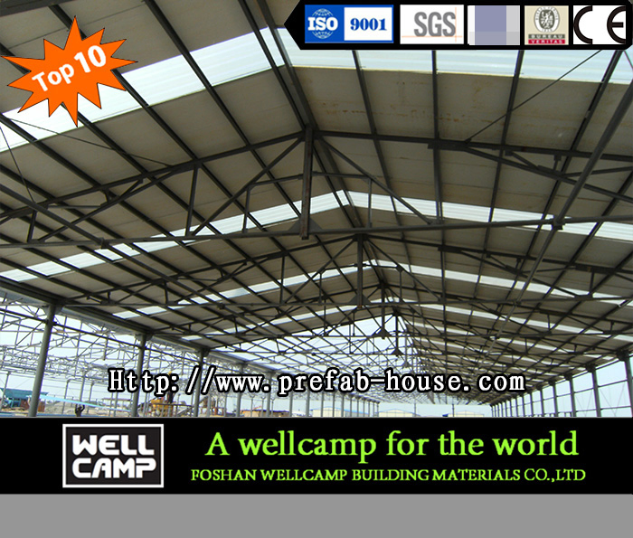 Best Quality Prefabricated Building Steel Sheet Structure Warehouse for Camp