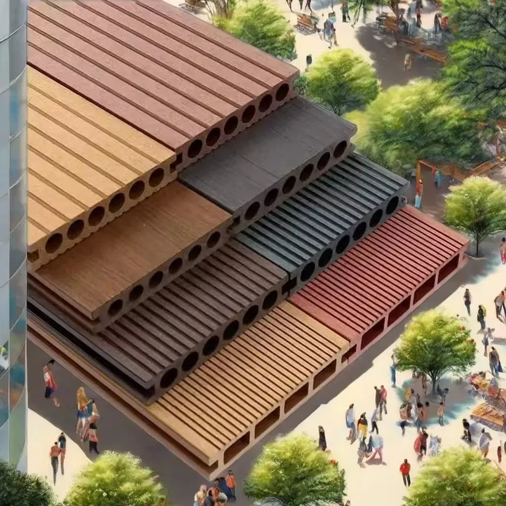 Террасная доска из ДПК, бежевая, 140x25 мм