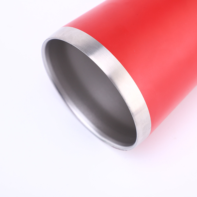 16oz Vacuum Wine Tumbler Double Wall Travel Car Mug 500ml Stainless Steel Beer Mug Cup Vacuum Flask Insulated Beer Cups with Bottle Opener on Lid