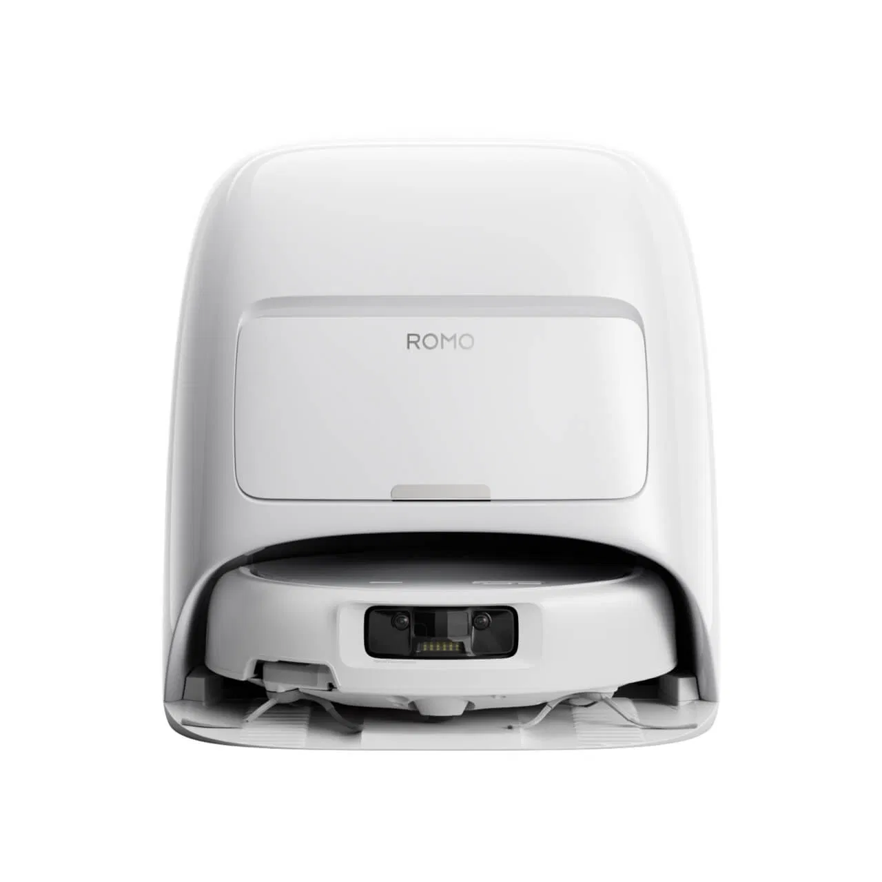 DJ Romo a Robot Vacuum Cleaner Home Surveying and Mapping 200 Days Battery Life Automatic Emptying Station 25000PA Powerful Suction Household Pet Carpet Floor