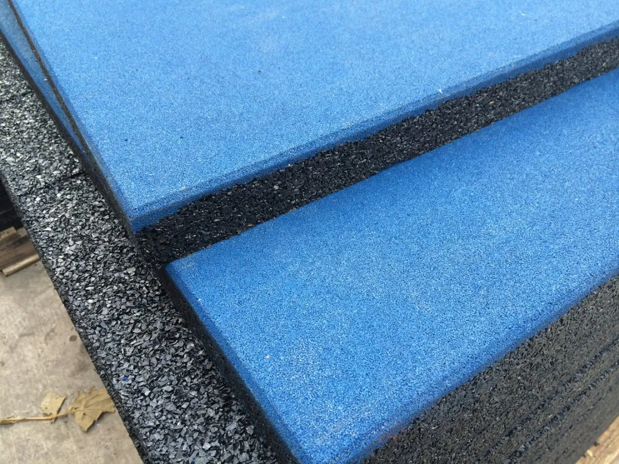 Top Quality 15mm, 20mm, 25mm Thick Rubber Gym Tiles Manufacturer